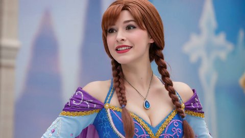 Anna Cosplayer Flashes Her Titties For The Camera Photo Shoot - Part 4