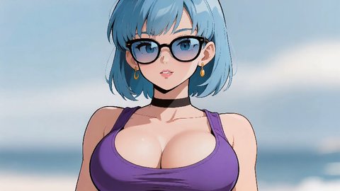 Bulma Flashes Her Tits In This Nsfw Anime Version