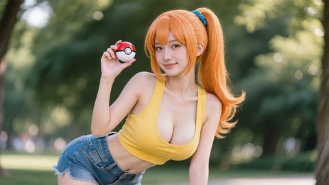 Pokemon Cosplayer Gets She Tits Sucked Into Pokeball - Part 4